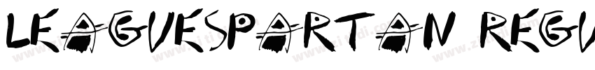 LeagueSpartan Regula字体转换